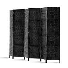 Load image into Gallery viewer, 6 Panel Room Divider - Black