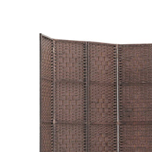 Load image into Gallery viewer, 6 Panel Room Divider - Brown