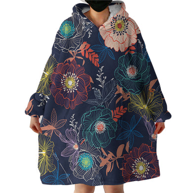 Blanket Hoodie - Flower (Made to Order)