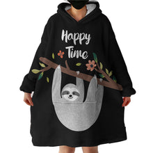 Load image into Gallery viewer, Blanket Hoodie - Sloth (Made to Order)