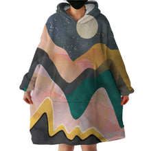 Load image into Gallery viewer, Blanket Hoodie - Mountains (Made to Order)