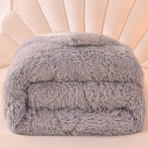 Fluffy Quilt Comforter - 4 Colours