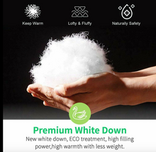 Load image into Gallery viewer, Doona Quilt 200/500/700 GSM Goose Down Feather - All Seasons