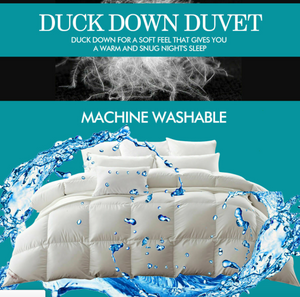 Doona Quilt 200/500/700 GSM Goose Down Feather - All Seasons