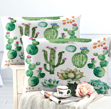 Load image into Gallery viewer, Tropical Cactus Duvet Cover Set