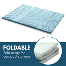 Load image into Gallery viewer, Memory Foam Mattress Topper Cool Gel with Bamboo Fabric Cover