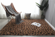 Load image into Gallery viewer, Fluffy Large Area Rug - Cheetah