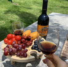 Load image into Gallery viewer, Wooden Folding Picnic Table