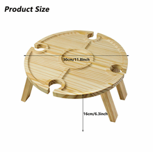 Load image into Gallery viewer, Wooden Folding Picnic Table