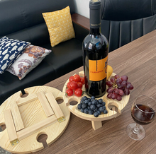 Load image into Gallery viewer, Wooden Folding Picnic Table