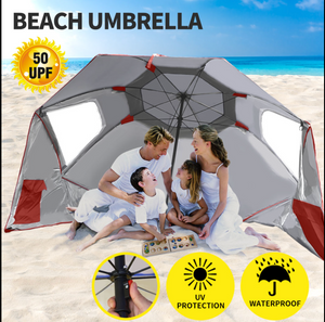 Huge Beach Umbrella UPF 50