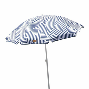 Beach Umbrella Outdoor 1.8m Sun Shade - Stripes