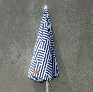 Beach Umbrella Outdoor 1.8m Sun Shade - Stripes