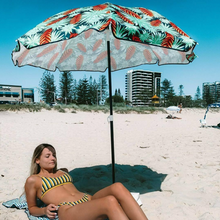 Load image into Gallery viewer, Beach Umbrella Outdoor 1.8m Sun Shade - Stripes