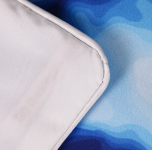 Rainbow Blue Tie Dye Quilt Cover Bedding Set