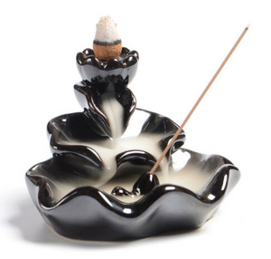 Lotus Shaped Backflow Incense Burner