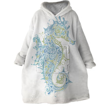 Load image into Gallery viewer, Blanket Hoodie - Seahorse