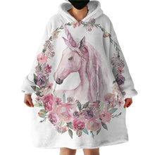 Load image into Gallery viewer, Blanket Hoodie - Unicorn Boho (Made to Order)