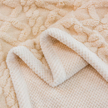 Load image into Gallery viewer, Pineapple Fleece Blanket - Khaki
