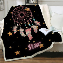 Load image into Gallery viewer, Customised Throw Blanket - Dream Catcher Star