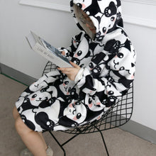 Load image into Gallery viewer, Blanket Hoodie - My bear (Made to Order)