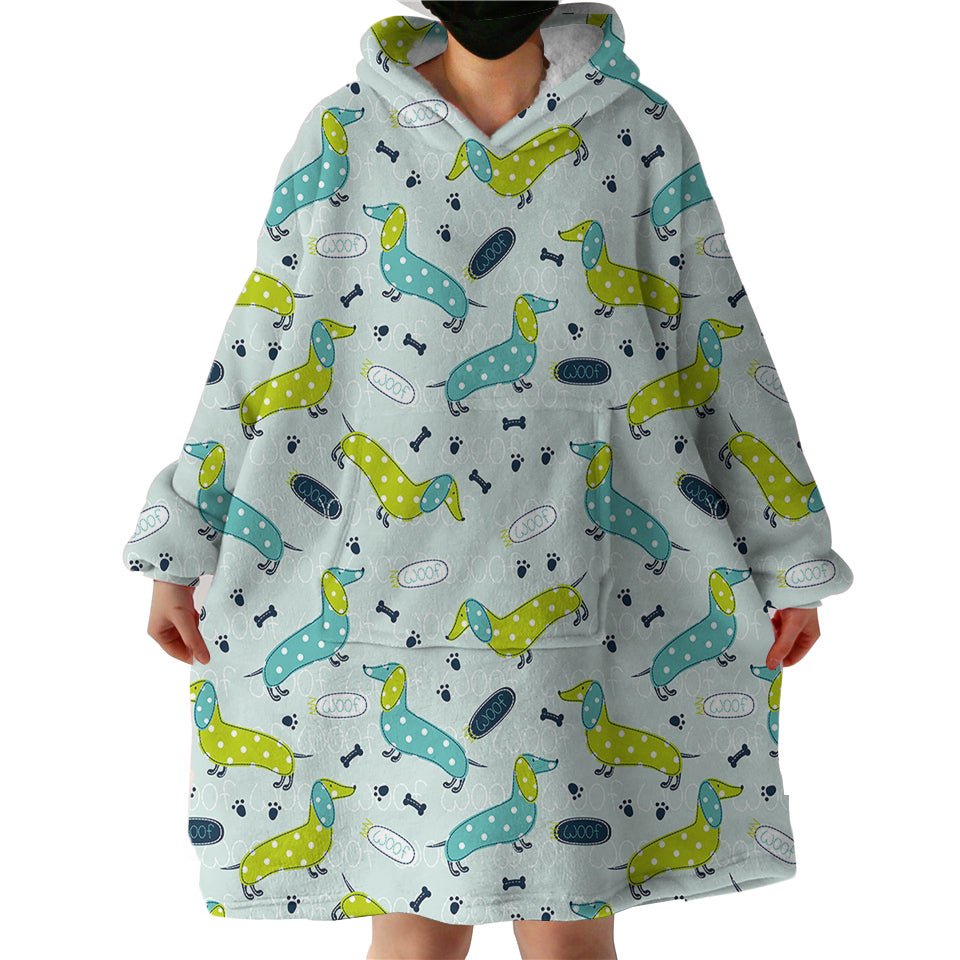 Blanket Hoodie - Woof (Made to Order)