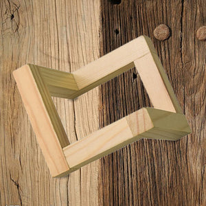 Wood Bracket Moon Lamp Holder