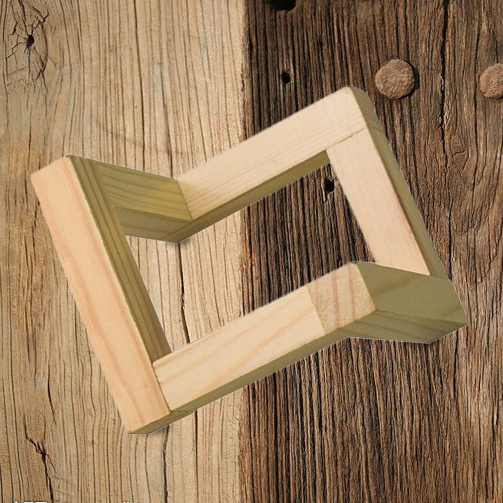 Wood Bracket Moon Lamp Holder