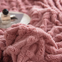 Load image into Gallery viewer, Pineapple Fleece Fitted Sheet - Pink