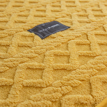 Load image into Gallery viewer, Pineapple Fleece Fitted Sheet - Yellow
