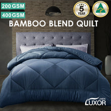 Load image into Gallery viewer, Doona Quilt Microfiber - All Seasons - Blue