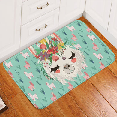 Llama Boho Floor Mat