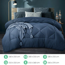 Load image into Gallery viewer, Doona Quilt Microfiber - All Seasons - Blue