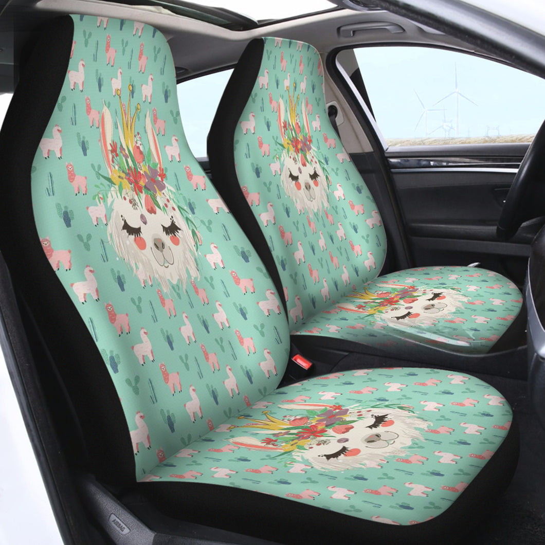 Llama Boho Car Seat Covers
