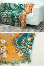 Load image into Gallery viewer, Cotton Queen Bedcover Sofa Blanket