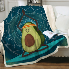 Load image into Gallery viewer, Customised Throw Blanket - Avocado