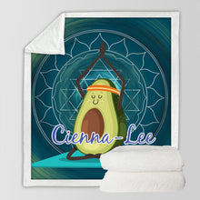 Load image into Gallery viewer, Customised Throw Blanket - Avocado