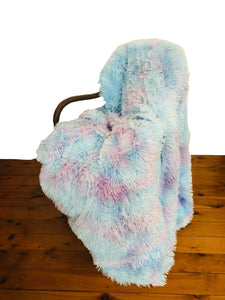 Rainbow Fluffy Blanket