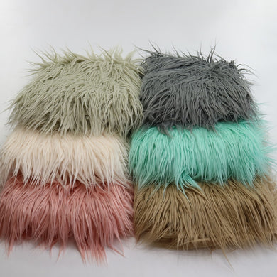 Faux Fur Flokati Throw