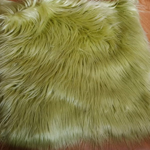 Faux Fur Flokati Throw