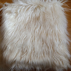 Faux Fur Flokati Throw