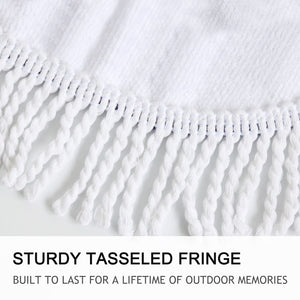 Jasmin Round Beach Towel