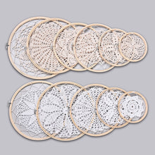 Load image into Gallery viewer, DIY Large Doily Lace Dream Catcher