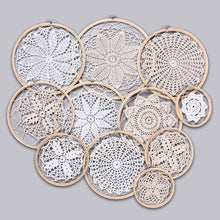 Load image into Gallery viewer, DIY Large Doily Lace Dream Catcher