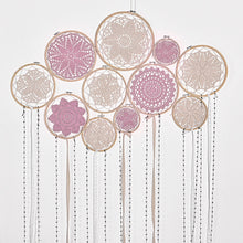 Load image into Gallery viewer, DIY Large Doily Lace Dream Catcher