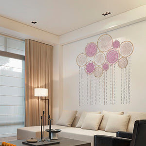 DIY Large Doily Lace Dream Catcher