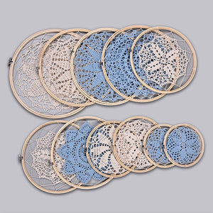 DIY Large Doily Lace Dream Catcher