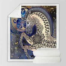 Load image into Gallery viewer, Unicorn Throw Blanket - 24 styles to choose