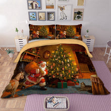 Load image into Gallery viewer, Christmas Tree Quilt cover Set