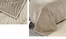 Load image into Gallery viewer, Bedspread Set 3pcs Palm Leaves